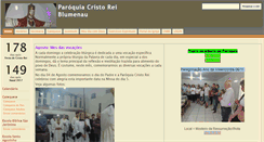 Desktop Screenshot of cristorei.org